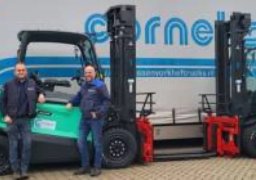 Elektrische heftrucks geleverd bij Waterschap Limburg